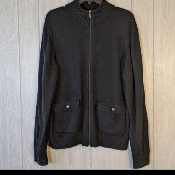 Michael Michael Kors full zip sweater sz L EUC - Picture 6 of 6
